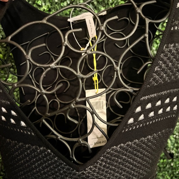 BCBG Generation, black and white dress, NWT, M - Picture 5 of 6